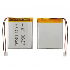 Акумулятор 305461P універсальний з контролером, 3,3 х 50 х 61 мм (1100 mAh)/ для смартфона, планшета