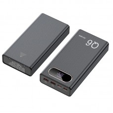 Корпус Multi-powerbank Q6, під елементи 21700 до 6 шт., 100W, чорний
