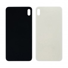Заднє скло корпусу Apple iPhone XS Max White (біле) (Big hole)