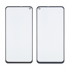 Стекло тачскрина с OCA плёнкой для Xiaomi Redmi Note 9T чёрное с олеофобным покрытием, закалённое