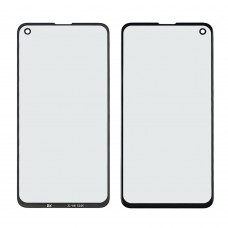 Стекло тачскрина c OCA плёнкой для Samsung G970 Galaxy S10e чёрное с олеофобным покрытием, закалённое