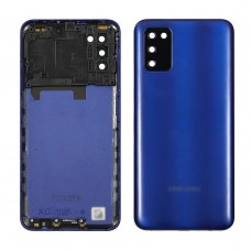 Задня кришка Samsung A037 Galaxy A03s зі склом камери Blue (синя)