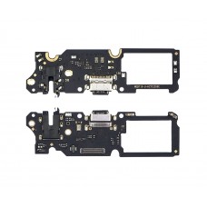 Роз'єм зарядки для Oppo A5 2020, A9 2020, A11 A11X, USB (Type-C) на платі з мікрофоном та компонентами