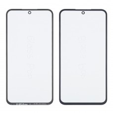 Стекло тачскрина с OCA плёнкой для Samsung A546 Galaxy A54 чёрное с олеофобным покрытием, закалённое G+OCA Pro