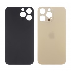 Заднє скло корпусу Apple iPhone 13 Pro Gold (золоте) маленький виріз під камеру
