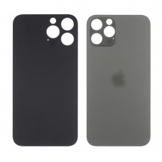 Заднє скло корпусу Apple iPhone 13 Pro Graphit (сіре) маленький виріз під камеру