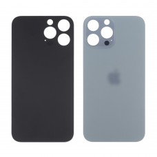 Заднє скло корпусу для Apple iPhone 13 Pro Sierra Blue (синє) маленький виріз під камеру