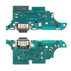 Разъём зарядки для Samsung A266 Galaxy A26 на плате с микрофоном и компонентами