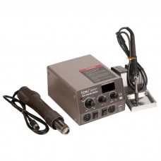 Паяльна станція BAKU 601D + термоповітряний, фен з цифровою індикацією, паяльник з аналогової регулюванням t, USB 5V, 2А