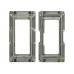 Двоскладова форма для Apple iPhone 12/12 Pro, магнітна, двоскладова, для склеювання рамок з дисплеями