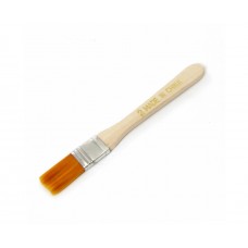 Пензлик антистатичний Kaisi 2 (дерев'яна ручка 11 см, щетина 1.5 х 2.5 см)