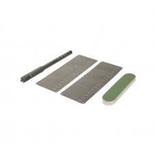 Набір для ремонту друкованих плат та мікросхем QianLi 009 Plus (ручка 012 з цангою, 30 тонких металевих лопаток, шліфувальний брусок, 3 SIM-ключи)