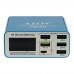 Зарядна станція з індикацією параметрів заряджання Aida AD30 (5 USB/1 Type-C, Fast Charge 3.0, 40W)