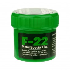Флюс-паста Relife F-22 55 гр, високоактивна, для паяння нікелю та сталі Флюс-паста Relife F-22 55 гр, високоактивна, для паяння нікелю та сталі