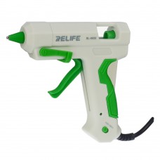 Термоклейовий пістолет Relife RL-062E зі стрижнями 10 шт (220V, 25W, сопло d=2mm, клей d=7mm)