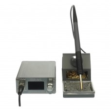 Паяльна станція прецизійна GVM T12-XS (паяльник T12, 3 канали пам'яті, 72W, 80C - 480C)