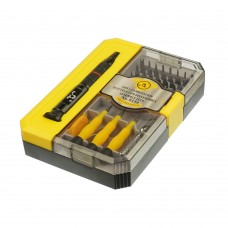 Набір інструментів Aida N0.8150 (ручка, 24 біти, подовжувач, викрутки +1.5, *0.8, Y0.6, 3 оупентули, магнітайзер) Набір інструментів Aida N0.8150 (ручка, 24 біти, подовжувач, викрутки +1.5, *0.8, Y0.6, 3 оупентули, магнітайзер)