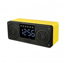 Настільний годинник-колонка WA10 жовтий