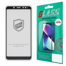 Захисне скло для Xiaomi Redmi Note 5/ 5 Pro Full Glue (0.25 мм, 2.5D, чорне) Люкс