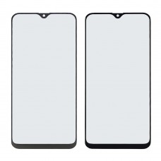 Скло тачскріна з OCA плівкою для Samsung A205/A307 Galaxy A20/A30S (2019) чорне з олеофобним покриттям, загартоване