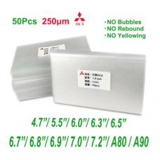 Плівка OCA Mitsubishi для IPS дисплеїв універсальна (6.7 ") 83x146x0.25 мм Плівка OCA Mitsubishi для IPS дисплеїв універсальна (6.7 ") 83x146x0.25 мм