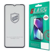 Захисне скло для Samsung A13/ M13/ A23/ M23/ F23/ M33 Full Glue (0.25 мм, 2.5D, чорне) Люкс