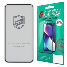 Захисне скло Samsung A556 A55 Full Glue (0.25 мм, 2.5D, чорне) Люкс