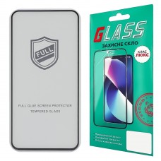 Захисне скло Samsung A356 A35 Full Glue (0.25 мм, 2.5D, чорне) Люкс