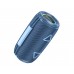 Портативна Bluetooth колонка Borofone BR38 TWS з LED підсвіткою blue