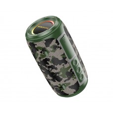 Портативна Bluetooth колонка Borofone BR38 TWS з LED підсвіткою camouflage green