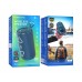 Портативна Bluetooth колонка Borofone BR37 TWS з LED підсвіткою blue