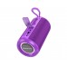 Портативная Bluetooth колонка Borofone BR37 TWS с LED подсветкой purple