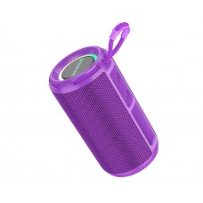 Портативна Bluetooth колонка Borofone BR37 TWS з LED підсвіткою purple