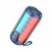 Портативна Bluetooth колонка Borofone BR33 TWS з LED підсвіткою navy blue