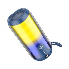 Портативна Bluetooth колонка Borofone BR33 TWS з LED підсвіткою navy blue
