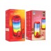 Портативна Bluetooth колонка Borofone BR33 TWS з LED підсвіткою red