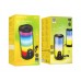 Портативная Bluetooth колонка Borofone BR33 TWS с LED подсветкой black