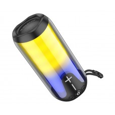 Портативна Bluetooth колонка Borofone BR33 TWS з LED підсвіткою black