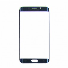 Стекло тачскрина для Samsung G928 Galaxy S6 Edge Plus синее с олеофобным покрытием, закалённое HC