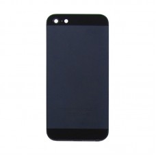 Корпус  для APPLE  iPhone 5 тёмно-синий с чёрными вставками, в комплекте с SIM-держателем и кнопками