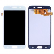 Дисплей  для SAMSUNG  A720 Galaxy A7 (2017) с белым тачскрином, с регулируемой подсветкой