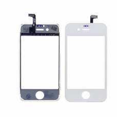 Тачскрин  для APPLE  iPhone 4S белый с дисплейной рамкой