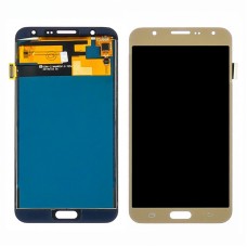 Дисплей  для SAMSUNG  J700 Galaxy J7 с золотистым тачскрином, с регулируемой подсветкой