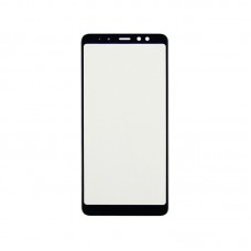 Стекло тачскрина для SAMSUNG A730 Galaxy A8 Plus (2018) чёрное