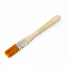 Кисточка антистатическая AIDA 2 (деревянная ручка 11 см, щетина 1.5 х 2.5 см)