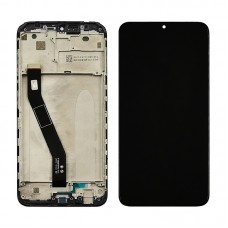 Дисплей для XIAOMI Redmi 8 / 8A з чорним тачскріном і корпусних рамкою