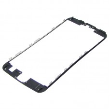 Дисплейна рамка для Apple iPhone 6s Plus чорна з термоклеєм HC