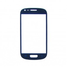 Стекло тачскрина  для SAMSUNG  i8190 Galaxy S3 mini тёмно-синее