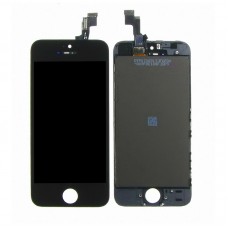 Дисплей  для APPLE  iPhone 5S с чёрным тачскрином high copy