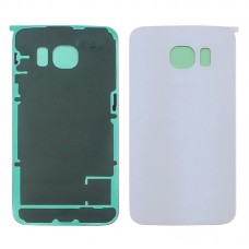 Заднє скло корпусу для SAMSUNG G925 Galaxy S6 Edge біле